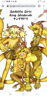 Female king ghidorah