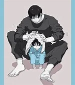 Toji and Baby Megumi