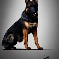 A dog