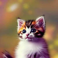 A swarm of smol cats