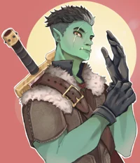 Orc boyfriend 