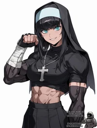 Muscle nun