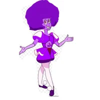 Purple diamond