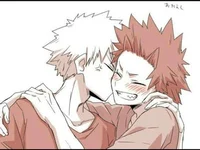Kirishima and Bakugo