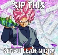 Goku Black lean