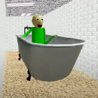 Baldi In a bathtub