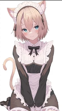 Cat girl maid