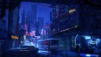 Cyberpunk City 