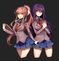 Monika and yuri