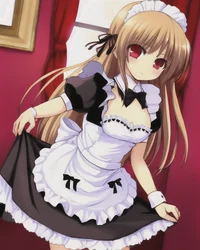 tsunyandere maid