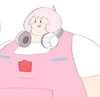 fat human Arcee