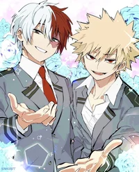 Bakugo and Todoroki