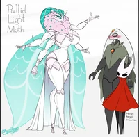 Pallid White Moth tg