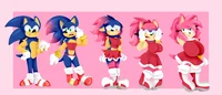 Sonic to Amy TF TG