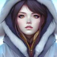 Eskimo girl 