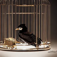 caged