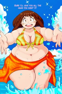 Fat Ochako Uraraka