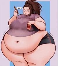 Fat Momo Yaoyorozu 