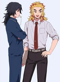 Giyu and Kyojuro