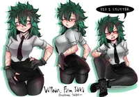 Yandere villain deku