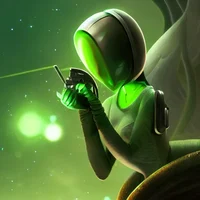 Fake alien girlfrien