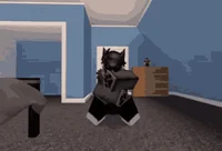 Protogen doing funni