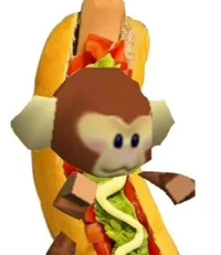Hotdog Monkey