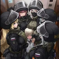 Russian SWAT waifus