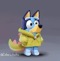 Bluey - Dino tail