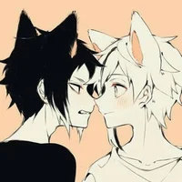 Cat and dog boys