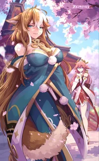 Miss Hina and Yae Mi