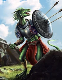 Lizard warrior 