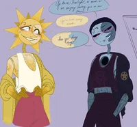 Sun Moon Tattoo AU