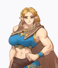 Muscular Zelda BOTW