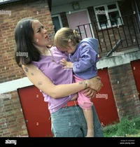 Council estate mum