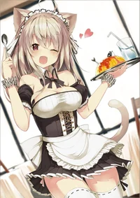 Cat girl maid