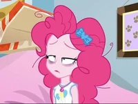 Tired pinke pie