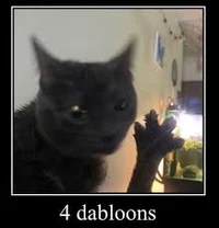 4 Dabloons Cat