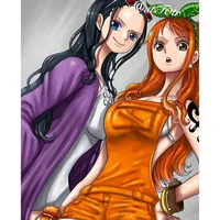 Nico robin and nami