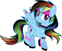 Emo Rainbow dash