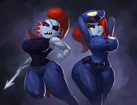 Undyne but thicc