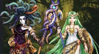 Medusa and Palutena