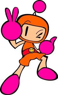 Orange Bomberman