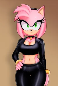 Sexy goth amy