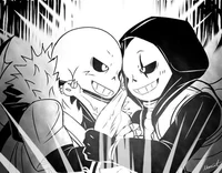 Epic and Cross Sans