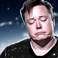 Very sad Elon Musk