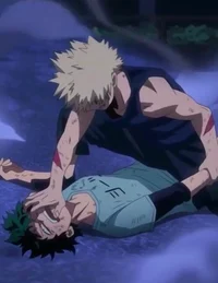 Izuku and bakugou