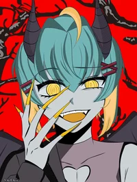 A Half-vampire demon