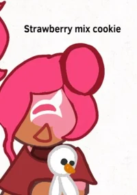 Strawberry mix cooki