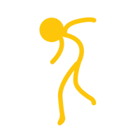 YELLOW STICKMN